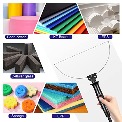18W Hot Knife Cutting Tool for Medium/Low Pearl Cotton, EPP, KT Board, EPS