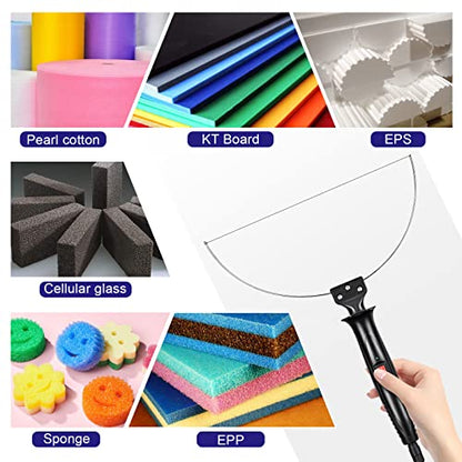 18W Hot Knife Cutting Tool for Medium/Low Pearl Cotton, EPP, KT Board, EPS