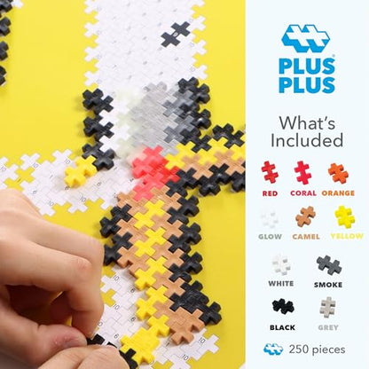 PLUS PLUS Puzzle By Number, Adventure - 250 Piece Building Set - style: Adventure