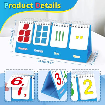 Place Value Manipulatives Flip Chart, Math Manipulatives