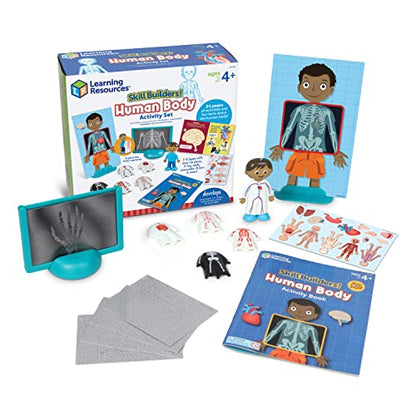 Learning Resources Skill Builders Human Body Activity Set - style: Human Body