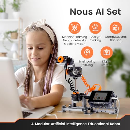 Nous AI Robot for Kids 12+, Scratch & Python Coding STEM Kit