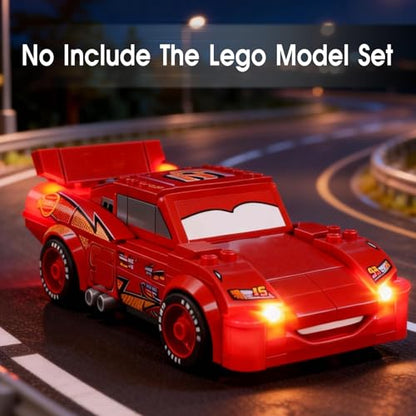 LED Light for Lego 77255 Lightning McQueen Set, Light Kit Compatible with Lego 77255 Building Blocks Model, Not Included The Model Set - style: 77255