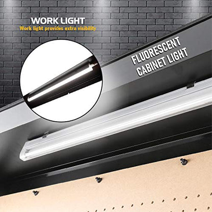 Olympia Tools Multi-Purpose Workbench With Light, 82-802 , Black - style: Quick Assemble