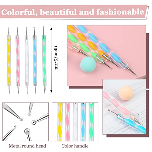LOKUNN 14 Pcs Dotting Tools Embossing Tool Dotting Tools Set Rock Painting - size: 14 PCS