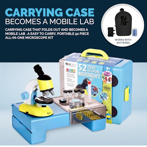 AmScope M44-KT 1200X Compound Starter Microscope Kit w/Dual LED - style: Microscope Kit