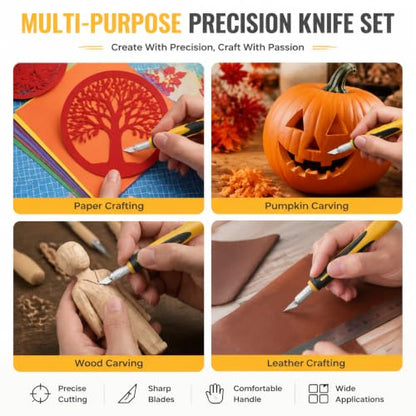 Exacto Knife Set, Precision Craft & Hobby Knives, 16-Piece