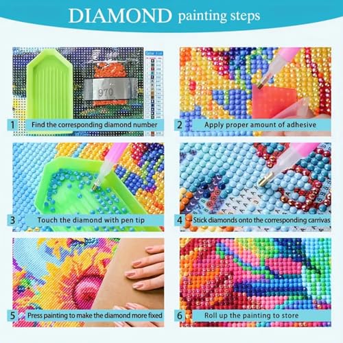 BYGFHLYW Diamond Art Painting Kits for Adults, Jesus 5D Diamond Painting - color: JK533-1