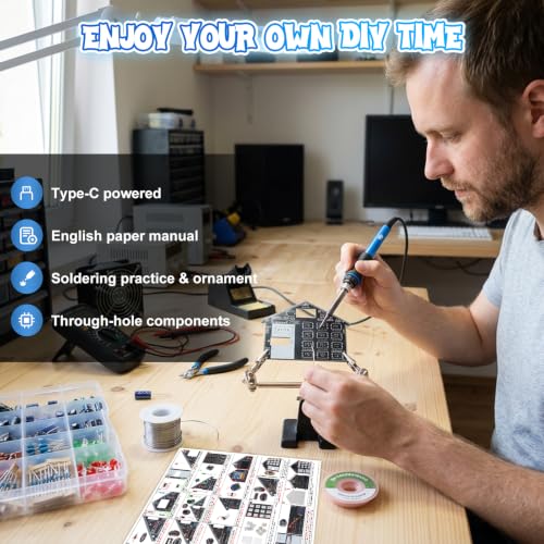 Soldering Practice Kit, DIY Code Lock Electronics Project