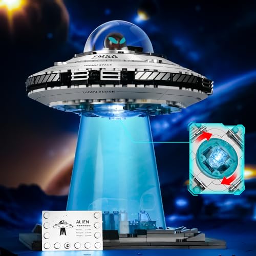 BNG UFO Space Building Block, UFO Toy Building Set - style: UFO Set