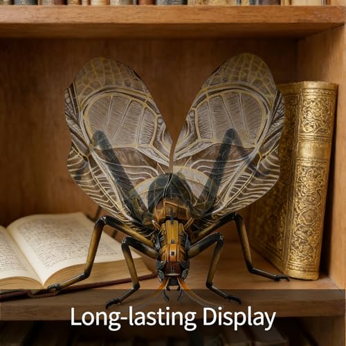 3D Acrylic Insect Puzzle DIY Bug Model Kit Animal STEM Gift - color: Bell Cricket