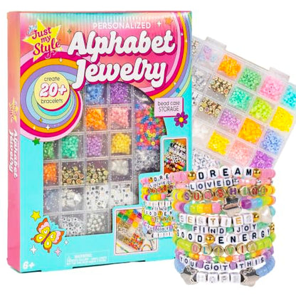 Horizon Group USA Jewelry Making Kit, Alphabet Jewelry - color: Alphabet Beads