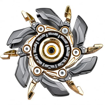 T-Conceal EDC Fidget Slider Spinning Stress Relief Adults Magnet Metal Toys - color: Gray Gold