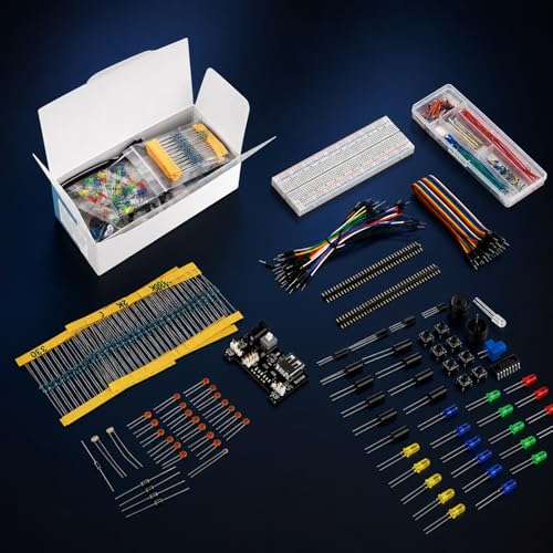 Breadboard Kit, 830 Tie-Points, with Power Supply Module