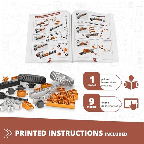 Engino: Discovering STEM - How Aircrafts Work: Technology of Machines - 10 Model Toy Vehicle Brick Building Set, Snap-Fit System, Experiment, Kids 9+ - style: How Aircrafts Work