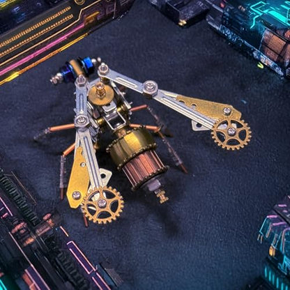 3D Metal Model Kits Insect Bug Mechanical Steampunk Science Kit Metal Building DIY Projects Arts and Crafts Hobby Kits Gift Ideas for Birthday & Christmas (Mechanical Insect) - style: Mechanical Insect