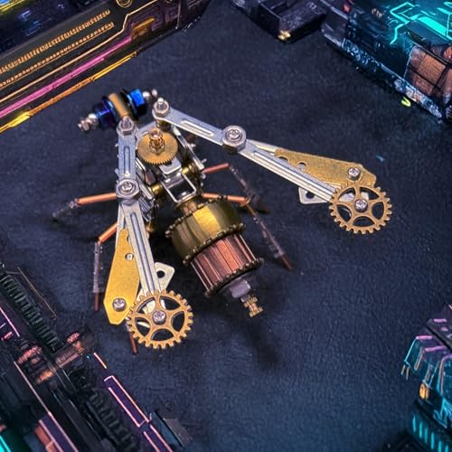 3D Metal Model Kits Insect Bug Mechanical Steampunk Science Kit Metal Building DIY Projects Arts and Crafts Hobby Kits Gift Ideas for Birthday & Christmas (Mechanical Insect) - style: Mechanical Insect