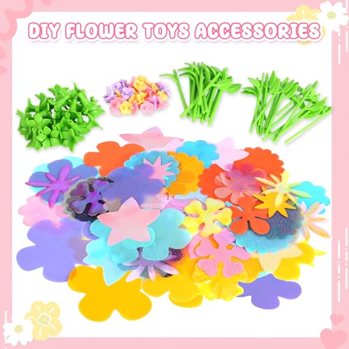 beefunni DIY Flower Bouquet Craft Accessories, Can Make 32 Flowers - color: Refills