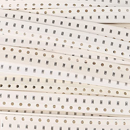 1500pcs 0603 SMD Capacitor 0603 Chip Resistor Assortment Kit 1% 1/10W 0.1W 0 ohm-10M ohm Resistors Assorted 60 Value - style: 0603-1500pcs