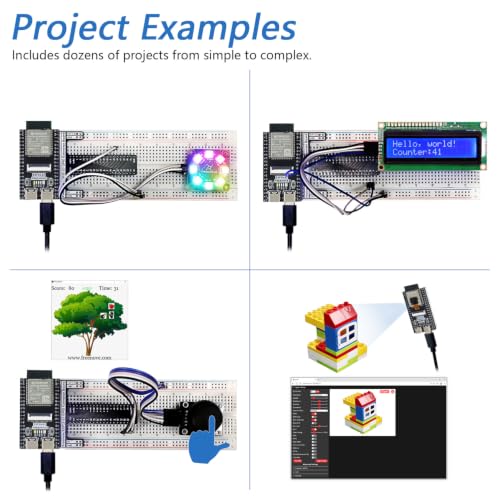 Freenove ESP32 Kit ESP32-S3 Camera Board Ultimate Starter Kit
