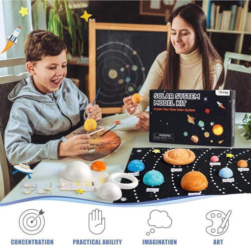 Pllieay Solar System Model Kit for School Science Projects, Space Education