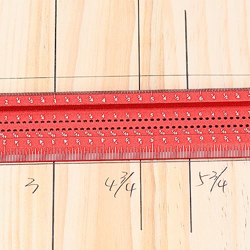Precision Woodworking T Square 8inch, Reference Square for Layout & Setup - style: 8 inch