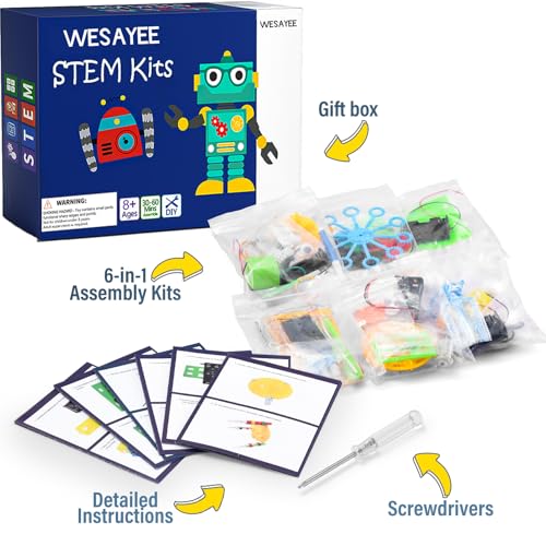 STEM Toys Science Kits for Kids Robotics, Boys Birthday Gifts Girls Crafts