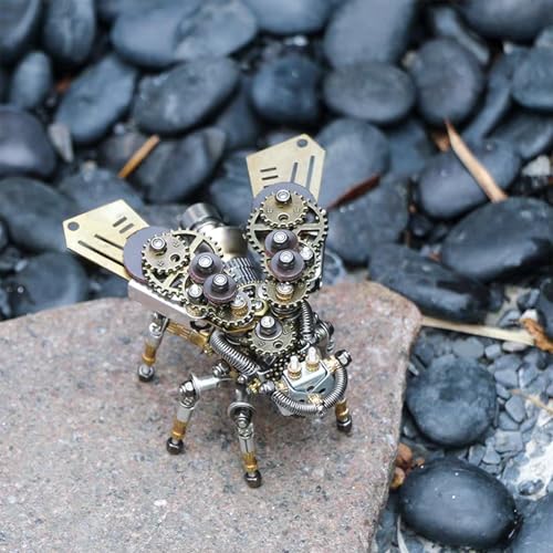 Adult 3D Metal Puzzle, Punk Insect Model Set, 3D Metal Puzzle Mechanical Insect Building Blocks, Fun DIY Assembly, high-end Men's Gifts. - color: Mechanical Firefly