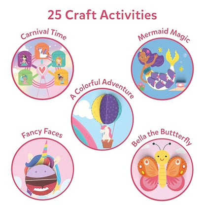 Skillmatics Snip Snip Unicorns & Princesses, Scissor Skills, Felt Craft Kit - style: 4. Unicorns & Princesses