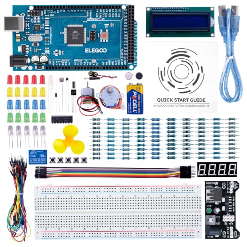 ELEGOO Mega 2560 R3 Project Basic Starter Kit Compatible with Arduino