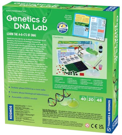 Thames & Kosmos Genetics & DNA Lab 10x2.5x11 inch