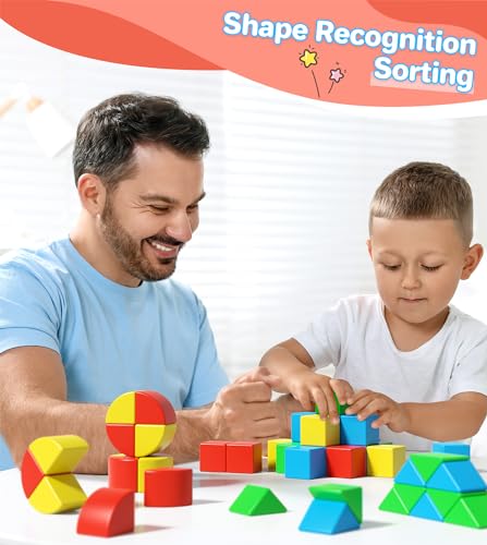 Magnetic Blocks for Kids Ages 1-3, Large Magnet Toys Toddler Building - style: 36PCS (1.34in)