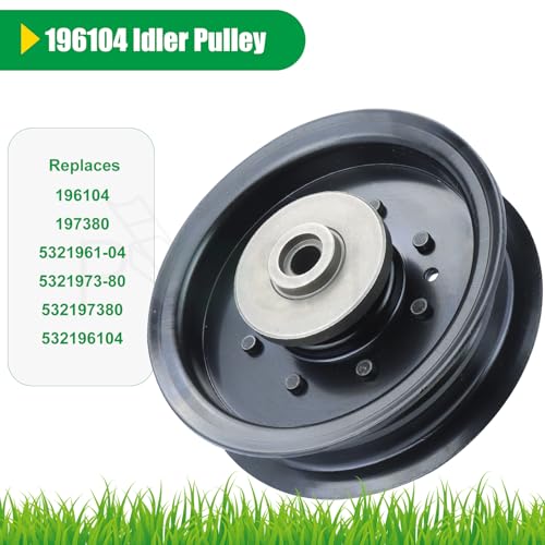 532196104 Husqvarna Idler Pulley for 54" Z254F RZ5424 Mower Decks - color: T8 1x196104