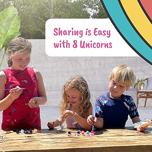 Unicorn Painting Kit for Girls - STEM Certified Unicorn Craft for Girls Ages 4-6 & up- Paint Your Own Arts and Crafts Includes 2 DIY Headbands & 8 Kids Painting Crafts for Fun Screen-Free Play - style: Unicorn Kit