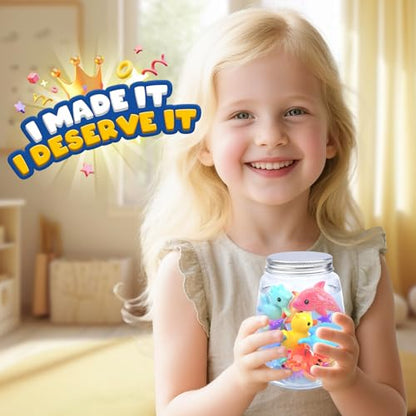 Magic Water Elf Craft Kits, Squishy Toys Arts and Crafts for Kids Girls