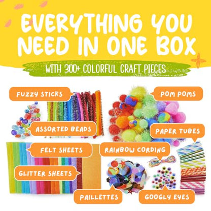Kid Made Modern Rainbow Craft Kit, 1 EA - color: Rainbow Craft Kit