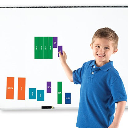 Learning Resources Double-Sided Magnetic Fraction Squares