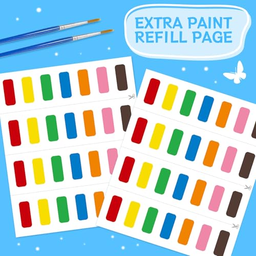 SOCOLER Paint with Water Coloring Books for Kids & Toddlers, Farm - color: Farm Life