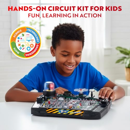 Playz Advanced Circuit Board for Kids, Science Kits for Kids Age 8-12 - size: 328+ Experiments