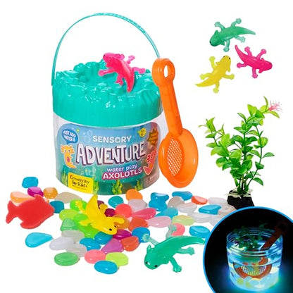 Creativity for Kids Sensory Adventure Axolotls Kit | Dig, Squish & Explore | Screen-Free Outdoor Activity for Kids & Summer Activities for Kids (Ages 4+) - style: Axolotl