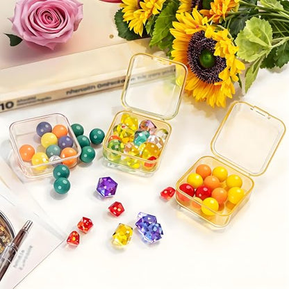 31-Piece Yellow Inner Box Organizer for Diamond Painting - color: Yellow