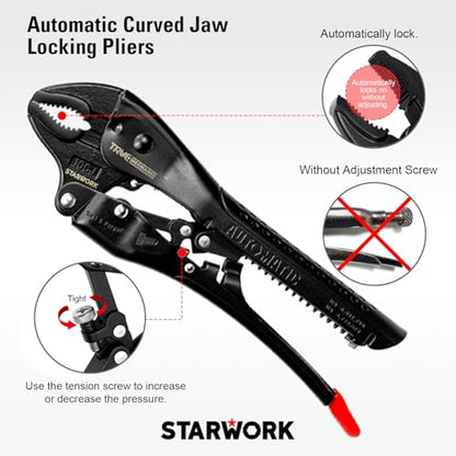 STARWORK TRUE MECHANIC 312-Piece Mechanics Tool Set and Socket Set, Professional, SAE/Metric - size: 312 PC