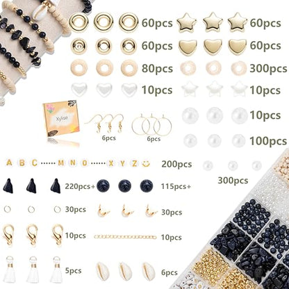 Xylise Jewelry Making Supplies Kit Natural Stone Beads for Irregular Natural Stone with for DIY Craft Bracelet Necklace Earrings for Adults (Purple) - color: Purple