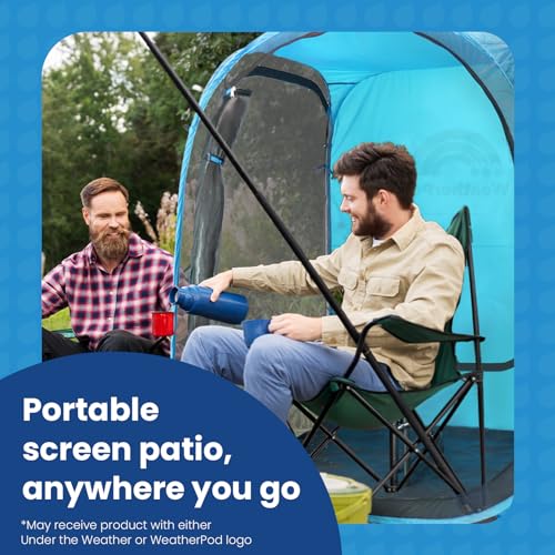 WeatherPod® MyPod™ Mesh 1-Person Pop-Up Sports Shelter - color: Black, size: X-Large