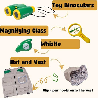 Bug Catcher for Kids – 63 PCS Bug Catching Kit, Kids Bug Catching Kit, Bug Catcher Kit, Insect Catcher for Kids, Insect Cage, Outdoor Toddler Toys for Backyard, Outdoor Toddler Toys