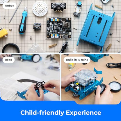 Makeblock mBot Arduino Robot Kit with Scratch Coding Box for Kids Ages 8-12 - size: mBot Coding Box
