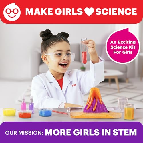 Doctor Jupiter Girls' First Science Experiments Kit for Kids Ages 4+ - style: Girls' First Science Kit Starter: 4+