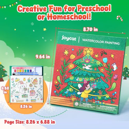 JoyCat Paint with Water Coloring Books for Toddlers (Christmas) - style: Christmas