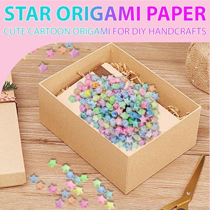 Jtnohx Luminous Origami Star Paper Strips Luminous Origami Butterfly Flower - color: butterfly flower