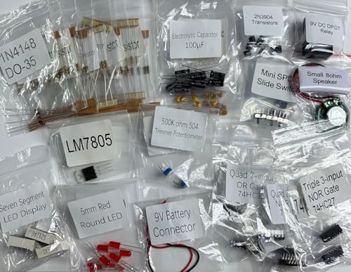 Make Electronics 3rd Edition Kit 4 Mini Electronic Component Pack - style: PTTMini3rd-Comp4